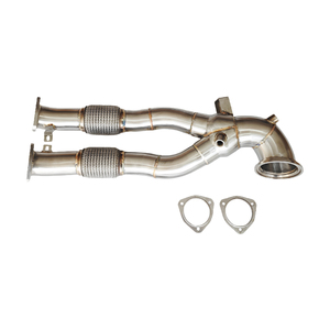 JYD 레이싱 다운 파이프 아우디 RS3 8V 8Y TTRS 8S 2.5T 다운 파이프 - Product Image 3