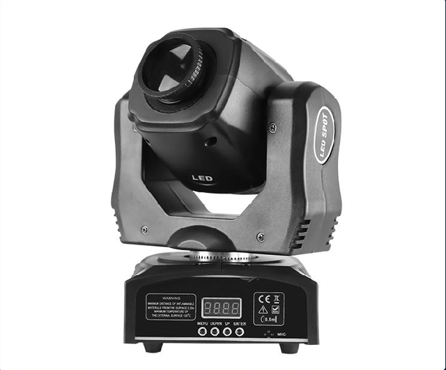 Patton 90W DMX512 Metal Beam Gobo Spot LED Moving Head Lights CRI90 IP33 Protection Auto Programs 50000 Hours Lifespan DJ Disco