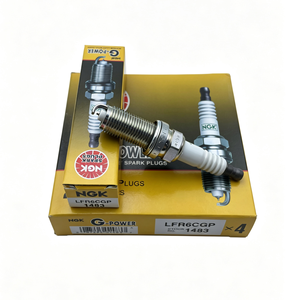 หัวเทียนคุณภาพสูง NGK รุ่น 1483 LFR6CGP สำหรับรถยนต์นิสสัน (GR) พัลซาร์ ปี 1999-2011, เปอโยต์ <span class=keywords><strong>2.0</strong></span> 16V ปี <span class=keywords><strong>2003</strong></span>- - Product Image 1