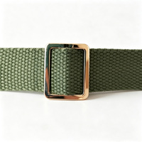 Boucle coulissante à trois barres en alliage de zinc de 20-50 mm, couleur or clair ou bronze, réglable, pour sangle de sac ou collier de chien