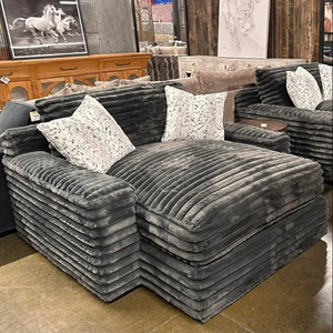 पेशेवर किफायती सोफा बिस्तर, कॉर्डरॉय सोफे, लाउंज मॉड्यूलर सेक्शनल ऑफिस सोफा बिस्तर - Product Image 5