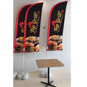 Dropshipping Plume Drapeau de Plage avec Falg Pole Outdoor Oriflamme for Gymnasium - Product Image 2