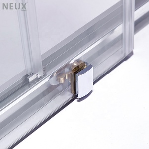 Precio barato <span class=keywords><strong>baño</strong></span> doble puerta corredera 6mm <span class=keywords><strong>vidrio</strong></span> templado esquina ducha cabina ducha - Product Image 6
