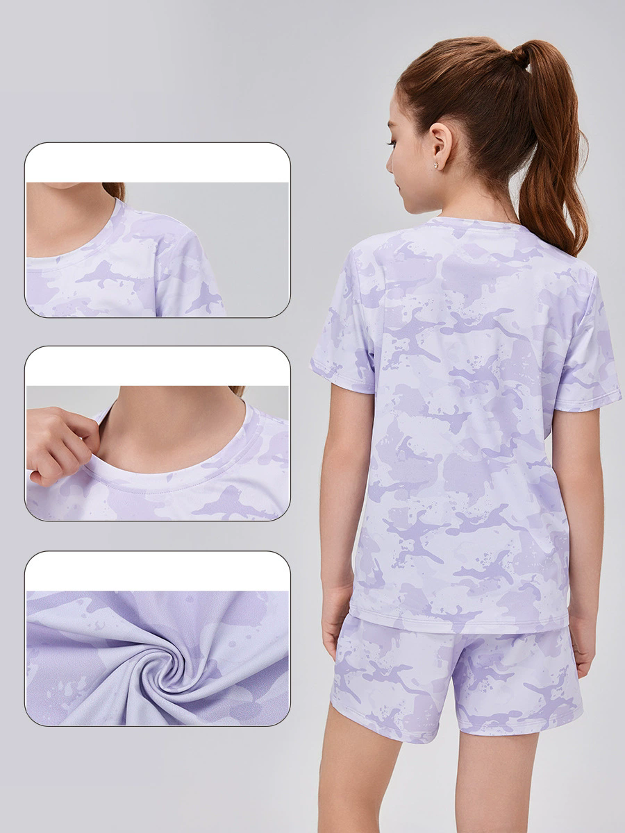 Plus-Size Activewear Set: side profile showing stretch, rise and leg-opening fit