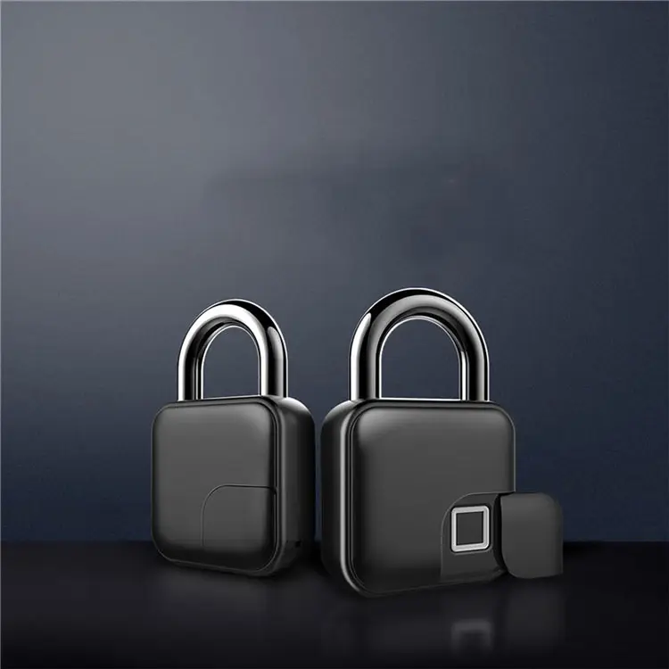 Factory Hot Sale Lock Smart Biometric Fingerprint Security Padlock Safety Portable Lock For Handbags