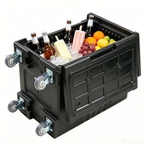 Contenedor Ultra Pan Carrier, Equipo de Catering Aislado, Caja para Alimentos Calientes, Revestimiento de Grado Alimenticio, 130L, Cocina, Escuela, Cafetería - Product Image 2