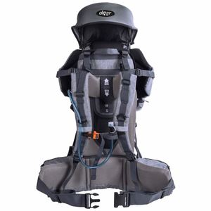 Campione gratuito: <span class=keywords><strong>Marsupio</strong></span> porta bimbo multifunzionale impermeabile in tessuto Oxford e poliestere, stile zaino, per uomo e <span class=keywords><strong>donna</strong></span> - Product Image 3