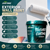 Peinture murale extérieure imperméable au latex, résistante aux intempéries, revêtement acrylique à base d'eau pour la façade des bâtiments résidentiels
