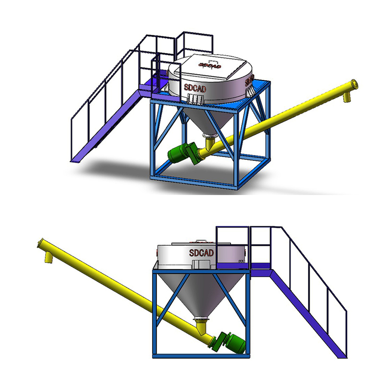 Bulk Bag Lifter Unloader Combined Lifting