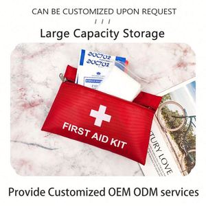 Botiquín de Primeros Auxilios Médico Portátil, Bolsa Impermeable de Nailon, Estuche de Lona Hecho de EVA, Poliéster, PU, para Viajes en Auto, Uso Doméstico y al Aire Libre - Product Image 6