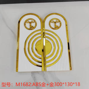 Hebillas Decorativas Doradas de Plástico para Sofá, Accesorios de Ferretería para Muebles de Varios Estilos, Venta al por Mayor - Product Image 3