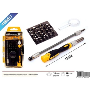Set di cacciaviti di precisione da 33 pezzi-strumenti Hardware