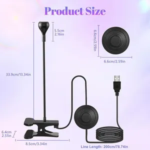 Lampe UV LED pour Séchage des Ongles, Séchoir de Bureau pour Gel et Adhésif, Séchage Rapide 5W avec Tête Réglable et Pédale - Product Image 6