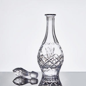 Carafe à vin et whisky en verre cristallin de luxe N7 Wave Design 800 ml, classique et écologique pour les fêtes - Product Image 6
