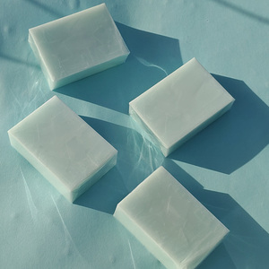 Rosemary Peppermint Coconut And Tea Tree Oil Menta Leaf Castile Hand Exfoliating Soap Bar - Product Image 1