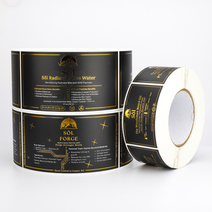 Étiquettes personnalisées en vinyle imperméable avec dorure à chaud pour produits capillaires biologiques, idéales pour l'emballage de pots d'huile et de beurre capillaires à base de plantes favorisant la croissance des cheveux - Product Image 2