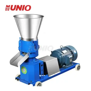150kg/h Automatic Leaf Chicken Animal Feed Pellet Machine Mixer And Pellet Machine For Animal Feed