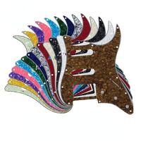 Plaque de protection pour guitare électrique style ST à 11 trous HSS, plusieurs couleurs, pièces d'instruments de musique en gros