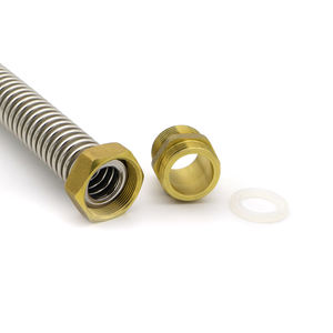 G3/4 filetto maschio tubo ondulato condizionatori d'aria ventilatori unità <span class=keywords><strong>per</strong></span> addolcitori acqua scaldabagni - Product Image 3