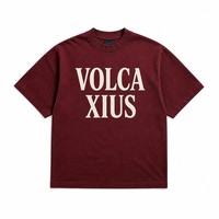 T-shirt vierge de luxe alternatif de marque premium 240 GSM, impression de logo personnalisé, 100 % coton filé à anneaux, coupe minimaliste moderne