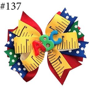 Arc de cheveux pour la rentrée scolaire, livre Apple <span class=keywords><strong>Libary</strong></span> bookver, arc de cheveux pour enseignant, accessoires de cheveux, nouvelle collection NO119-NO146 - Product Image 6