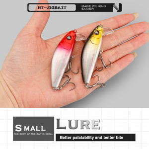 HETUNC ccrazy Pull di seconda generazione No Run Mino lento che affonda il pesce esca con coda rossa per la pesca su strada Ya e sul lago - Product Image 3