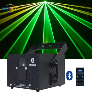전화 앱 제어 3W RGB DJ 레이저 조명 라인 빔 스캔 무대 조명 애니메이션 만화 웨딩 서클 디스코 클럽 램프 - Product Image 2