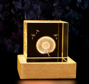 <span class=keywords><strong>Table</strong></span> de chevet en bois, nouvelle lampe de nuit <span class=keywords><strong>d</strong></span>'art populaire, lampe cube en cristal, <span class=keywords><strong>d</strong></span>écoration, base de lampe en bois, souvenir - Product Image 2