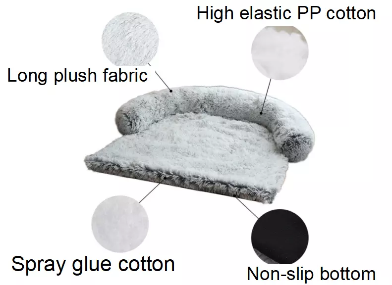Wholesale Nice Quality Soft Warm Multi-color Cute Easy To Take Apart And Wash Durable Pet Bed Blanket For Dog Cat