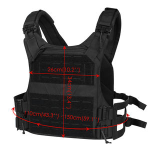 เสื้อกั๊กยุทธวิธีไนลอนแบบปลดเร็ว ผลิตจากโรงงานที่ได้รับการรับรอง OEM พร้อมโลโก้สั่งทำพิเศษ อุปกรณ์ฝึก ARTEX ระบบ Molle สำหรับมืออาชีพ - Product Image 2