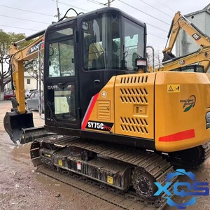 Mini Excavadora Pequeña de Alta Calidad, Usada, Año 2020, Sany Sy75c, Excavadora de Cadenas en Venta - Product Image 2