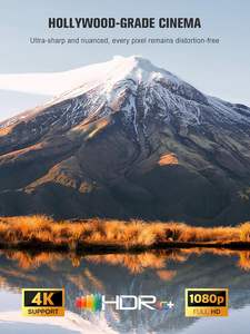 Proyector Inteligente 4K con WiFi y Bluetooth, Enfoque Automático, Proyector Portátil para Cine en Casa y Juegos - Product Image 4