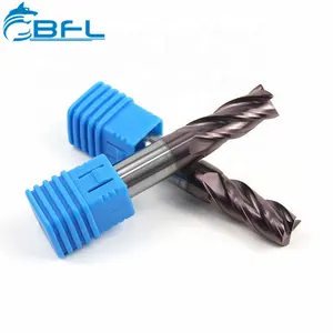 Carbide End Mill Milling Cutter BFL Solid Carbide 4 Flute Flat End Mill Milling Cutters For Metal