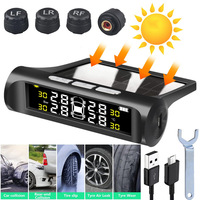 Sensor TPMS Universal Presisi Tinggi Sistem Pemantau Tekanan Ban Nirkabel untuk Mobil SUV Pemantauan Waktu Nyata 433MHz