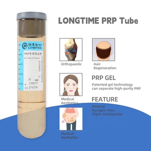   Tubes en verre de 30 ml pour plasma riche en plaquettes (PRP) avec séparateur de gel ACD - Product Image 6