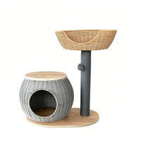PhoenHorse Arbre à chat OEM ODM, Installation facile sans outils, Fabrication usine, Gain de temps d'assemblage, Design respirant
