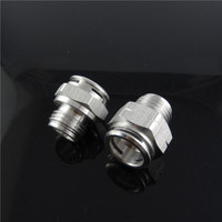 Conector Neumático Recto de Plástico y Latón NBPT, Serie PC-NPT, Conexión Rápida de Un Toque, Fabricado en China