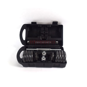 Thiết bị tập thể dục 20kg 30kg sơn đen miễn phí có thể điều chỉnh quả tạ Barbell đặt Trọng lượng nâng tập thể dục - Product Image 2