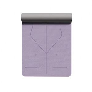 Tapete de Yoga y Pilates Antideslizante y Grueso de TPE con Correa, Insonorizado y Antichoque, Plegable, Modelo HSI 0301B 183 cm - Product Image 1