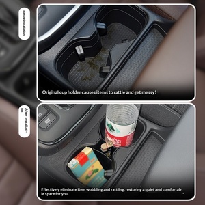 Silicone Center Control Water Bottle Holder for OMODA C5 EV 2024-2025 Cup Holder <b>Drink</b> <b>Rack</b> for Front Seat Protector - Product Image 3