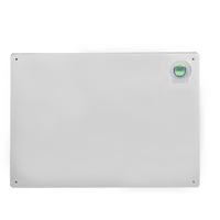 Blanc 7*24 heures programmation LCD thermostat mural bricolage à peindre 400W 240V blanc convection électrique panneau en céramique radiateurs