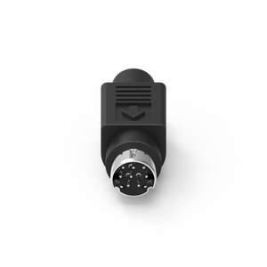 Conector Mini Din de 8 Pines Macho, Tipo Ensamblable, Impermeable, 2A 12V - Product Image 1