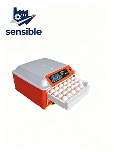 Incubateur automatique numérique à tiroir Sensible 138 œufs pour poulets, canards, oies, dindes – Couveuse compacte en plastique - Product Image 2