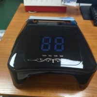 Je crois lampe à ongles nouveau luxe forte puissance 72W noir sans fil Rechargeable Pro sèche-ongles lampe à LED UV 2 mains lampe à ongles LED