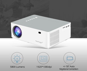 Touyinger M19 chiếu Full HD 1080P hỗ trợ AC3 LED Video rạp hát tại nhà Movie Beamer OEM ODM Nhà cung cấp - Product Image 2