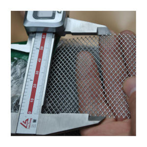 ตะแกรงเชื่อมโลหะอุตสาหกรรมแบบมีรูระบายอากาศ ความต้านทานต่ำ ขนาดสั่งทำได้ ชุบกัลวาไนซ์/สแตนเลส เชื่อมสำหรับอุปกรณ์กรอง - Product Image 2