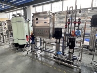 Máquina de Tratamiento de Agua por Ósmosis Inversa para Pozos de Agua Salobre de 1000 L/H, Purificación de Agua para Granjas, Ganado, 10000 PPM, Energía Solar