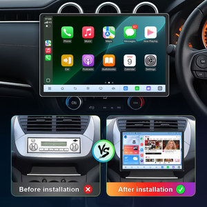 Lecteur multimédia universel 13 pouces Android 14 Autoradio 4G+64G 1920x1080 Écran partagé CarPlay sans fil Autoradio - Product Image 2