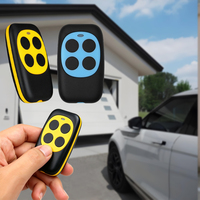 Télécommande RF compacte 315 MHz en plusieurs couleurs pour volets roulants et portes de garage avec portée de 100 m, petite et facile à transporter