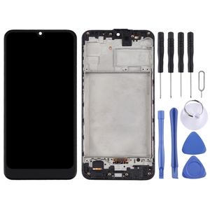 TFT schermo LCD per <span class=keywords><strong>Samsung</strong></span> Galaxy <span class=keywords><strong>M31</strong></span> / Galaxy <span class=keywords><strong>M31</strong></span> primo Digitizer Full Assembly con telaio LCD cavo Flex - Product Image 2
